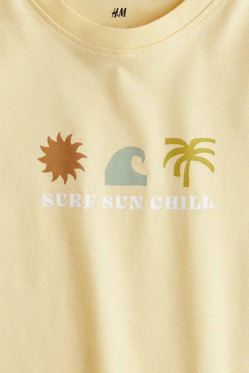 اتش اند ام تيشيرت مطبوع